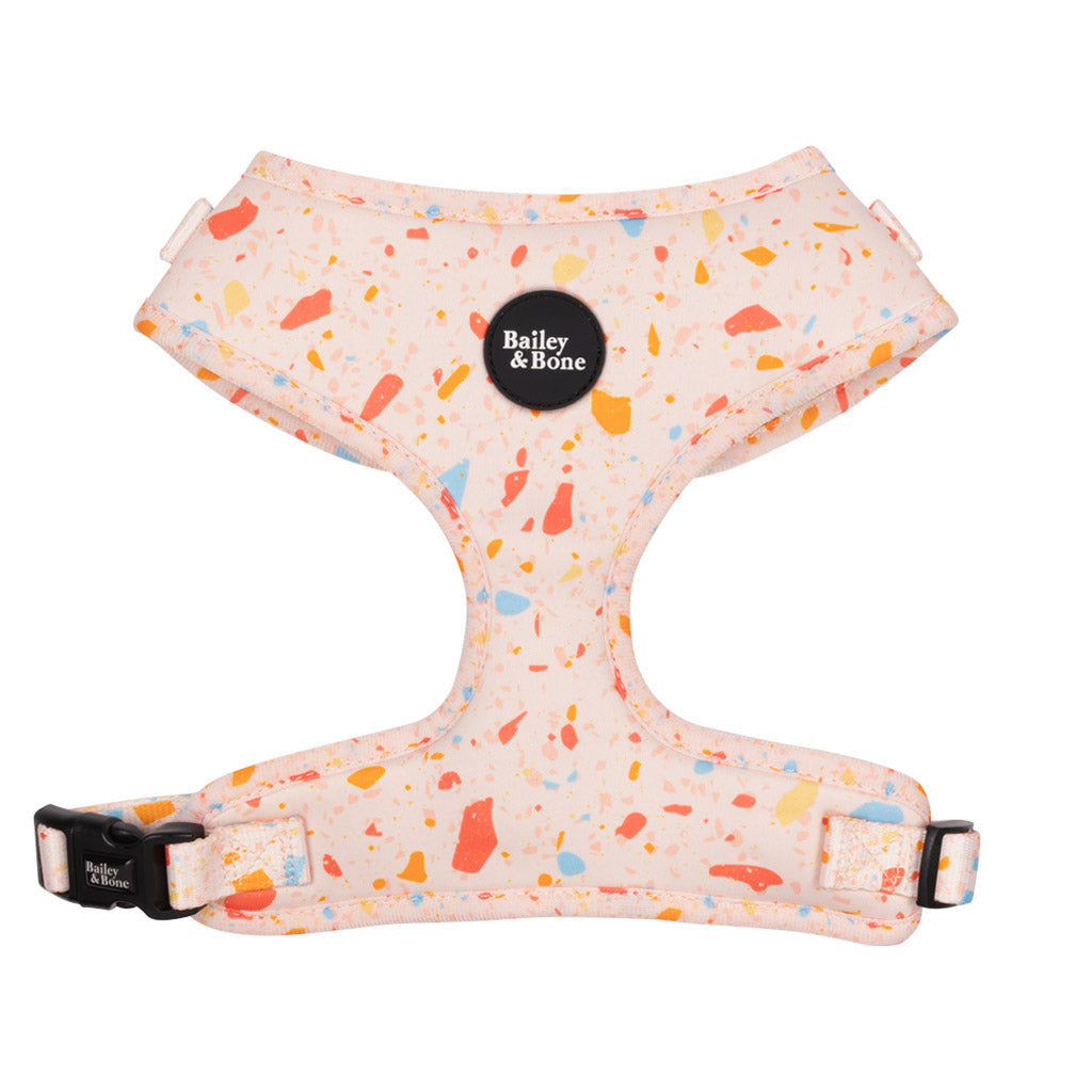 Bailey And Bone Dog Harness Summer Terrazzo Dog Harness