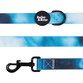 Bailey And Bone Pet Lead Blue Marble Tie Dye Lead