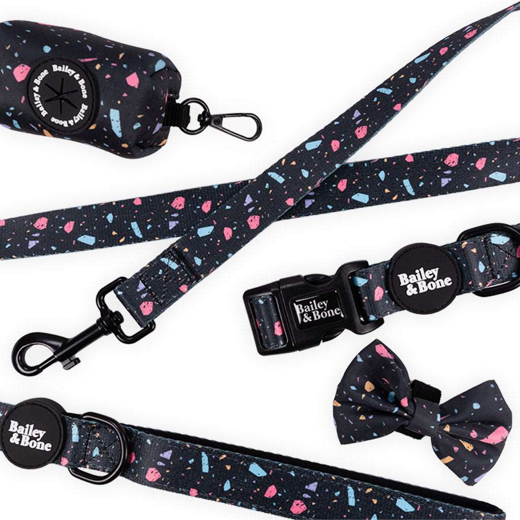 Bailey And Bone Walk Bundle Black Pastel Terrazzo Walk Set