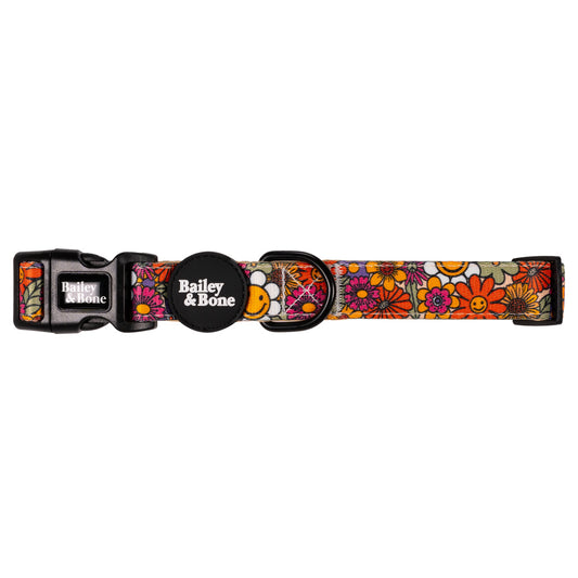 Groovy Garden Dog Collar
