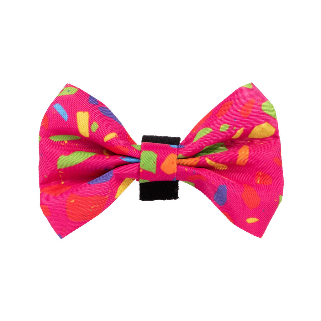 Bailey And Bone Bow Tie Rainbow Terrazzo Bow Tie