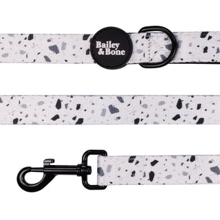 Bailey And Bone Pet Lead Black And White Terrazzo Lead