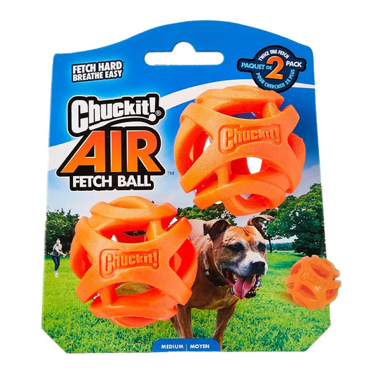 Chuckit! Air Fetch Ball - Medium 2pk