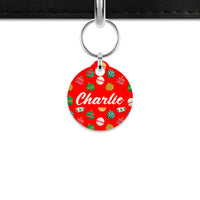 Bailey And Bone Mini Pet ID Tag Christmas Ornaments Mini Pet Tag