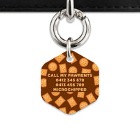 Bailey And Bone Pet ID Tag Biscuits Pet Tag