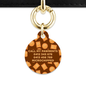 Bailey And Bone Pet ID Tag Biscuits Pet Tag