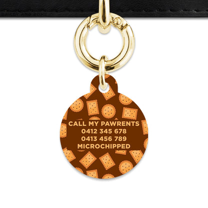 Bailey And Bone Pet ID Tag Biscuits Pet Tag