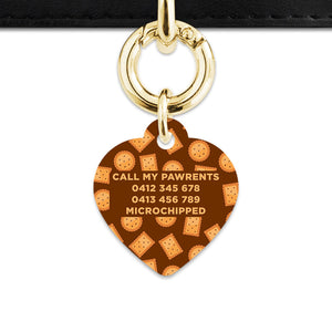 Bailey And Bone Pet ID Tag Biscuits Pet Tag