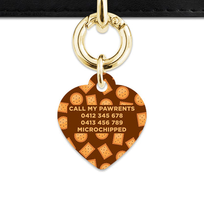 Bailey And Bone Pet ID Tag Biscuits Pet Tag