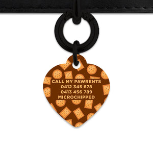 Bailey And Bone Pet ID Tag Biscuits Pet Tag