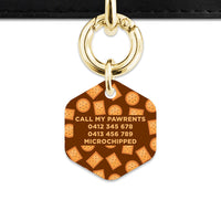 Bailey And Bone Pet ID Tag Biscuits Pet Tag