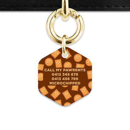 Bailey And Bone Pet ID Tag Biscuits Pet Tag