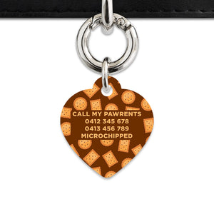 Bailey And Bone Pet ID Tag Biscuits Pet Tag