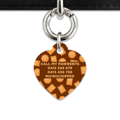 Bailey And Bone Pet ID Tag Biscuits Pet Tag