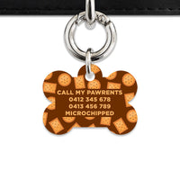 Bailey And Bone Pet ID Tag Biscuits Pet Tag