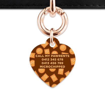 Bailey And Bone Pet ID Tag Biscuits Pet Tag