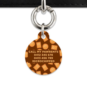Bailey And Bone Pet ID Tag Biscuits Pet Tag