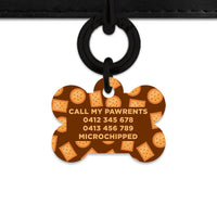 Bailey And Bone Pet ID Tag Biscuits Pet Tag