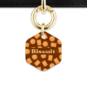 Bailey And Bone Pet ID Tag Biscuits Pet Tag