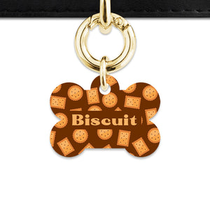 Bailey And Bone Pet ID Tag Biscuits Pet Tag