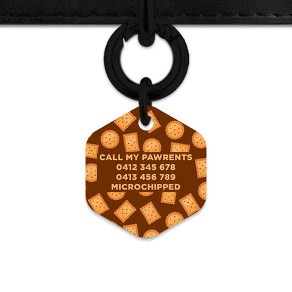 Bailey And Bone Pet ID Tag Biscuits Pet Tag