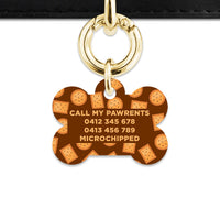 Bailey And Bone Pet ID Tag Biscuits Pet Tag
