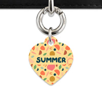 Bailey And Bone Pet ID Tag Boho Pastel Shapes Pet Tag