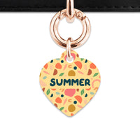 Bailey And Bone Pet ID Tag Boho Pastel Shapes Pet Tag