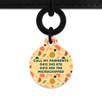 Bailey And Bone Pet ID Tag Boho Pastel Shapes Pet Tag