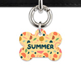 Bailey And Bone Pet ID Tag Boho Pastel Shapes Pet Tag