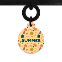 Bailey And Bone Pet ID Tag Boho Pastel Shapes Pet Tag