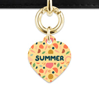 Bailey And Bone Pet ID Tag Boho Pastel Shapes Pet Tag