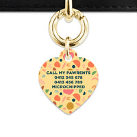 Bailey And Bone Pet ID Tag Boho Pastel Shapes Pet Tag