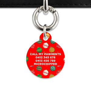 Bailey And Bone Pet ID Tag Christmas Ornaments Pet Tag