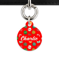 Bailey And Bone Pet ID Tag Christmas Ornaments Pet Tag