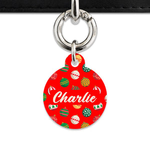 Bailey And Bone Pet ID Tag Christmas Ornaments Pet Tag