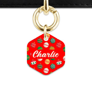 Bailey And Bone Pet ID Tag Christmas Ornaments Pet Tag