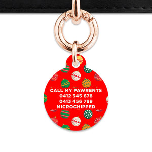 Bailey And Bone Pet ID Tag Christmas Ornaments Pet Tag