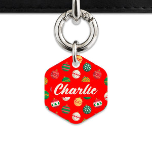 Bailey And Bone Pet ID Tag Christmas Ornaments Pet Tag