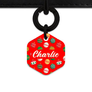 Bailey And Bone Pet ID Tag Christmas Ornaments Pet Tag