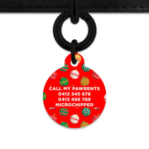 Bailey And Bone Pet ID Tag Christmas Ornaments Pet Tag
