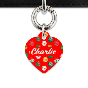 Bailey And Bone Pet ID Tag Christmas Ornaments Pet Tag