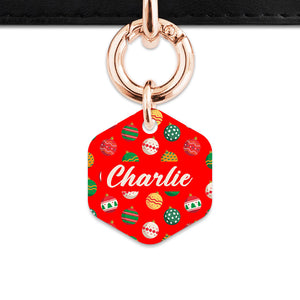 Bailey And Bone Pet ID Tag Christmas Ornaments Pet Tag