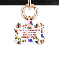 Bailey And Bone Pet ID Tag Christmas Presents Pet Tag