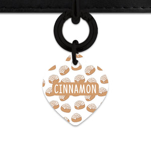 Bailey And Bone Pet ID Tag Cinnamon Bun Pet Tag