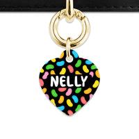 Bailey And Bone Pet ID Tag Jelly Beans Pattern Pet Tag