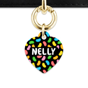 Bailey And Bone Pet ID Tag Jelly Beans Pattern Pet Tag