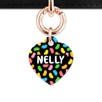Bailey And Bone Pet ID Tag Jelly Beans Pattern Pet Tag