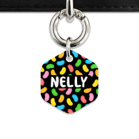 Bailey And Bone Pet ID Tag Jelly Beans Pattern Pet Tag