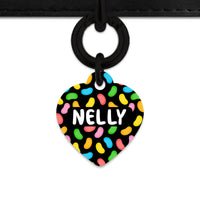 Bailey And Bone Pet ID Tag Jelly Beans Pattern Pet Tag